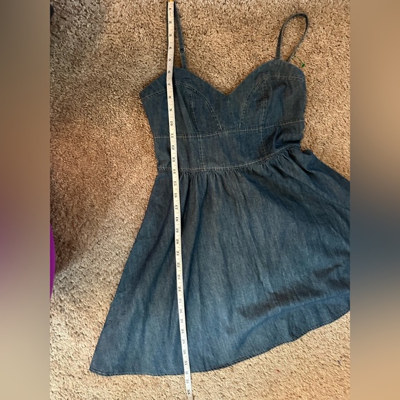 Express Denim Blue Women's Dress XS - Picture 7 of 8